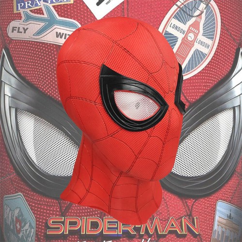 Spider-Man Mask Lenses 3D Cosplay Superhero Props Masks Halloween Event Costume - Picture 3 of 14