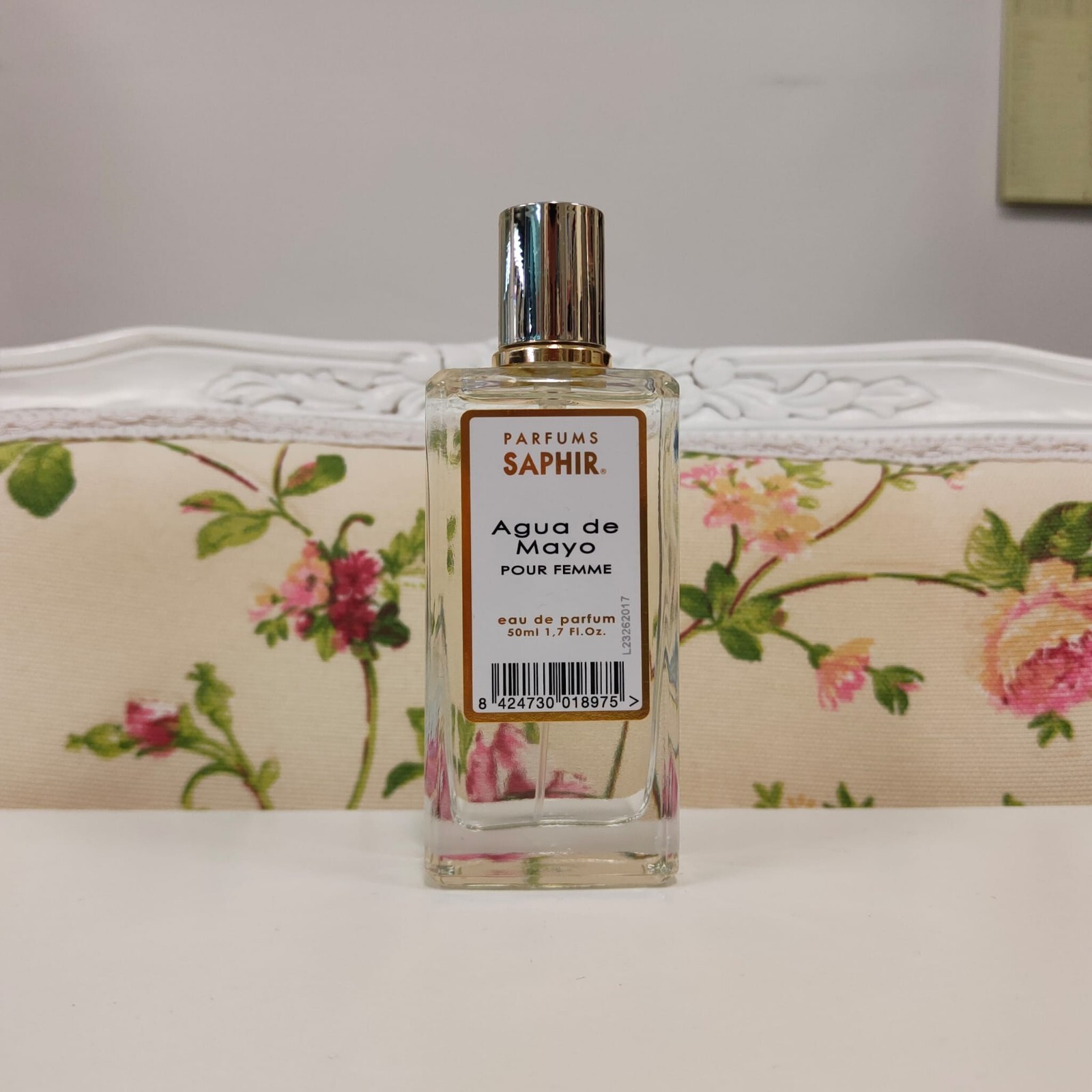 Profumo Donna Saphir, Agua De Mayo, Pour Femme, 50 ml, eau de parfum. Edp