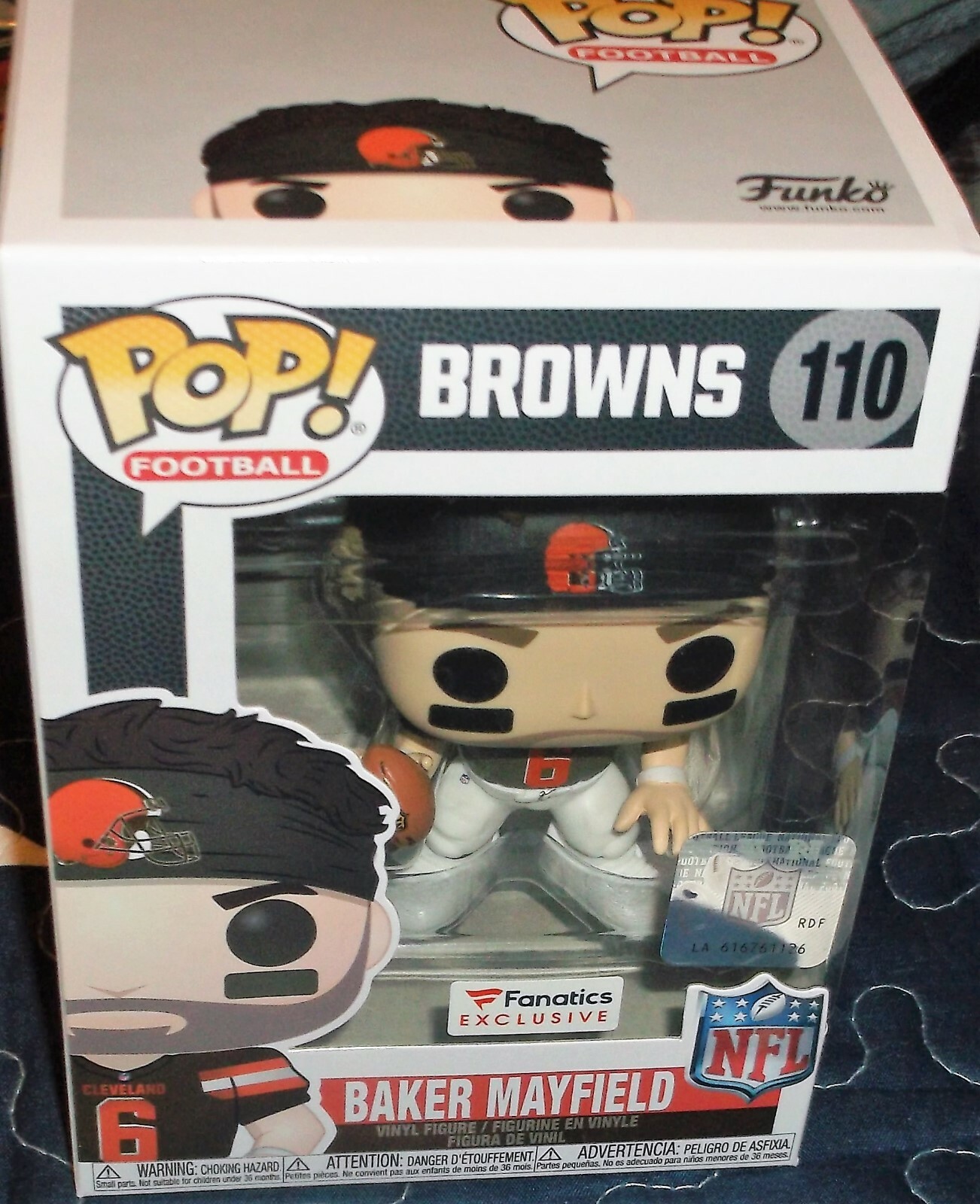 baker mayfield pop funko