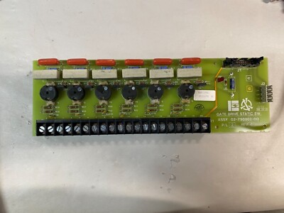 EMERSON LIEBERT GATE DRIVE STATIC SWITCH SW CIRCUIT BOARD 02-790802-00 REV C