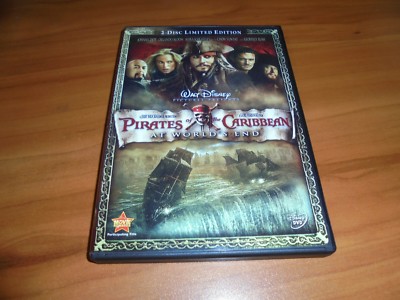Pirates of the Caribbean: At Worlds End (DVD, 2007, 2-Disc LIMITED Ed) World's