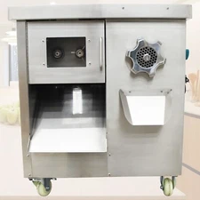 Mincing Cutting Meat Cutter Stainless 5mm Blade 4/8mm Grinder Mold 110V 1500W×2