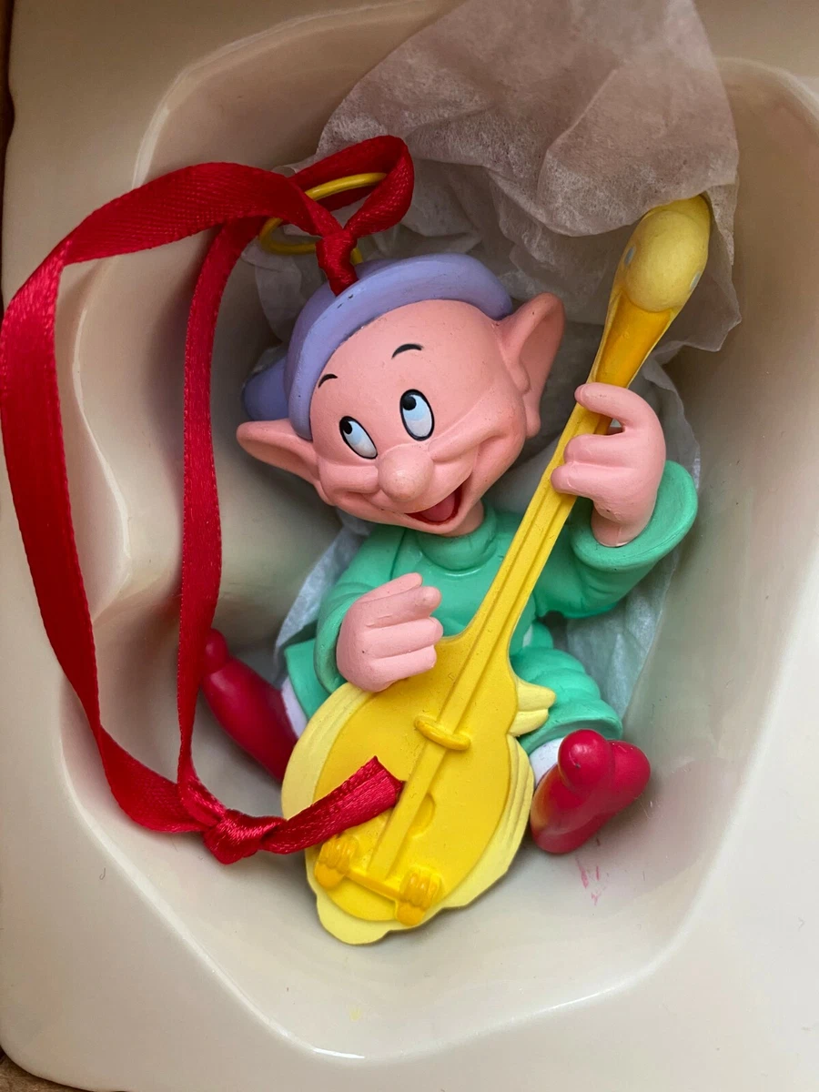 GROLIER Disney Weihnachtsbaum Ornament Dopey Zwerg Figur Präsident Edition