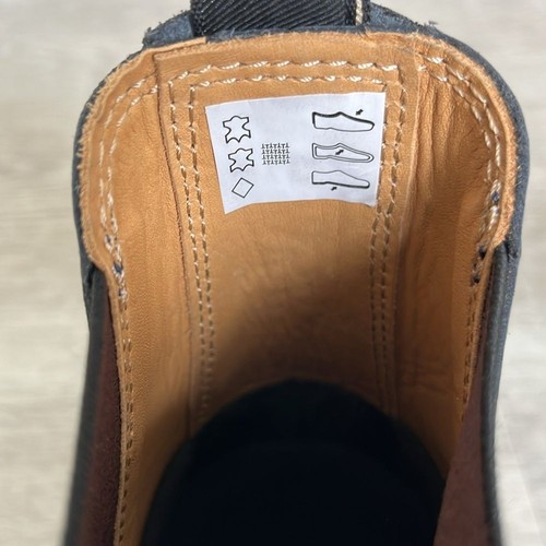 Blundstone 2246 Navy Black Leather Chelsea Boots Pull on Ankle Men’s 11 NEW - Picture 12 of 13
