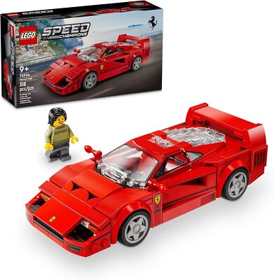 LEGO Speed Champions Ferrari F40 Supercar Toy Car Model Building Set 76934 eBay