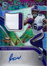2021 Spectra Aspiring Patch Autographs Celestial 11 Kene Nwangwu Auto Patch /75