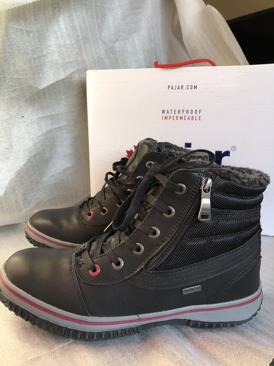 Pajar Tavin Winter Boots Mens 10-10.5‎ Black Waterproof Leather Insulated TAVIN 2.0 Men main image 4