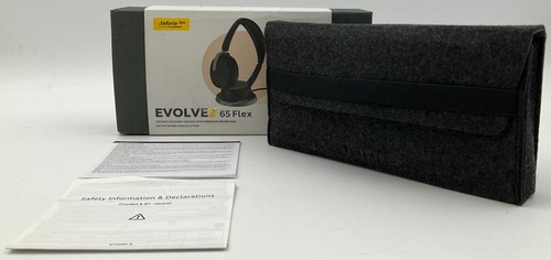 Jabra Evolve2 65 Flex Headset Wireless Stereo Bluetooth ANC USB-C Teams Zoom