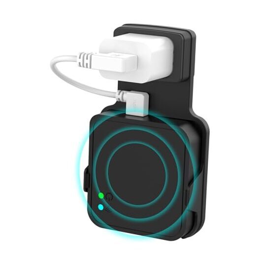 Outlet Wall Mount for Blink Sync Module 2,  Space Saving and Easy Move Black-image