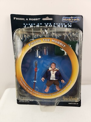 FRODO Lord of Rings Figure THE HOBBIT Middle-Earth Toy Vault NEW Vintage 2000