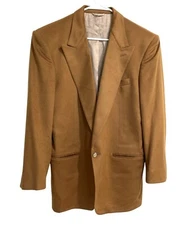 Pashima Alashan Pure Mongolian Cashmere Mens Blazer Jacket Size 42