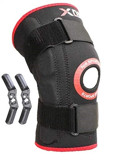 BRANDED XEDON Hinged Knee Arthritis Support Brace Guard Stabilizer Strap Wrap Support