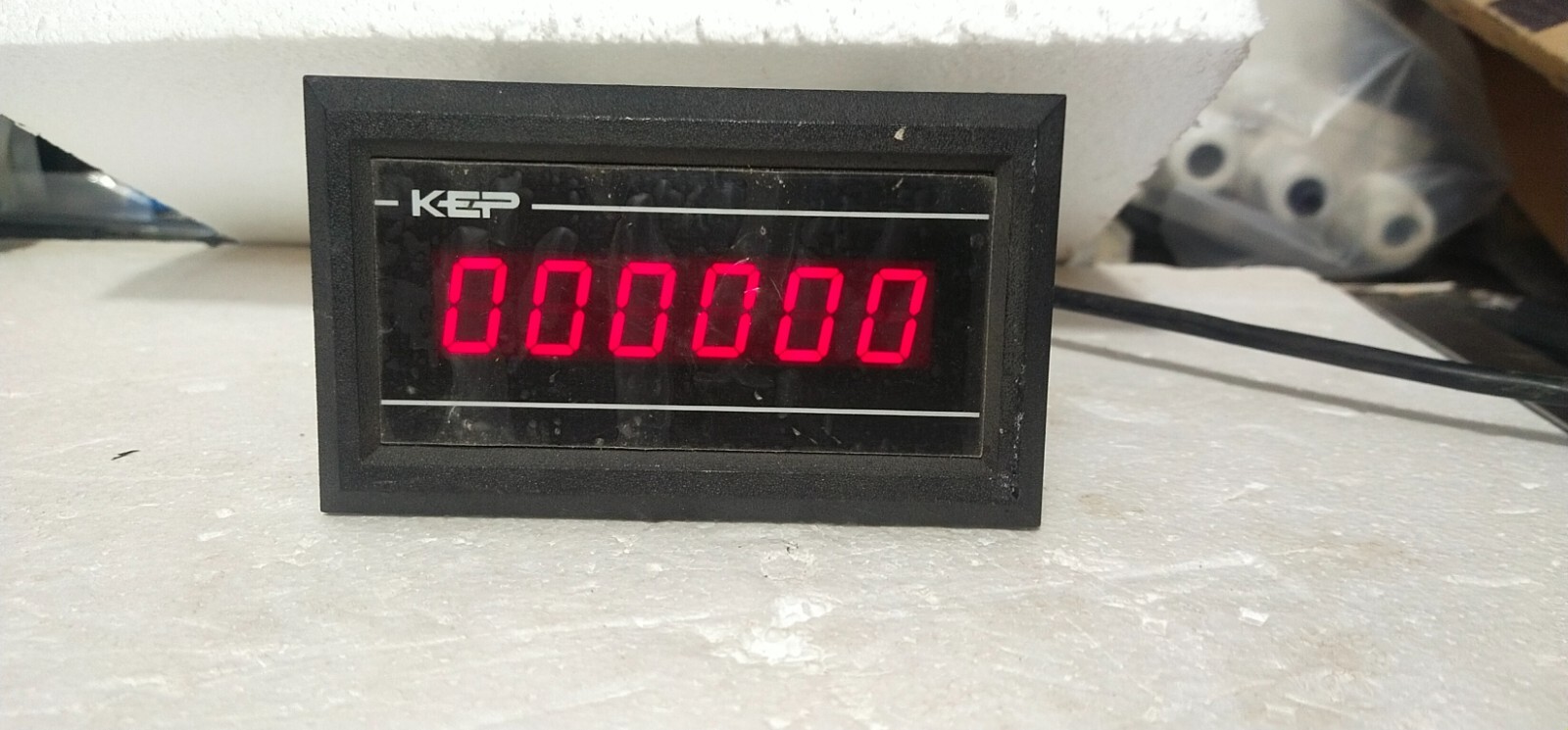 KEP Electronic Counter PCGE99B74 96x48mm BCD Digital Meter Controller Transducer