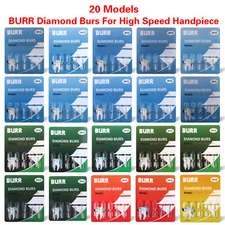 USA 100 fresas de diamante para 1.6 fit dental High speed handpiece Multi-use U