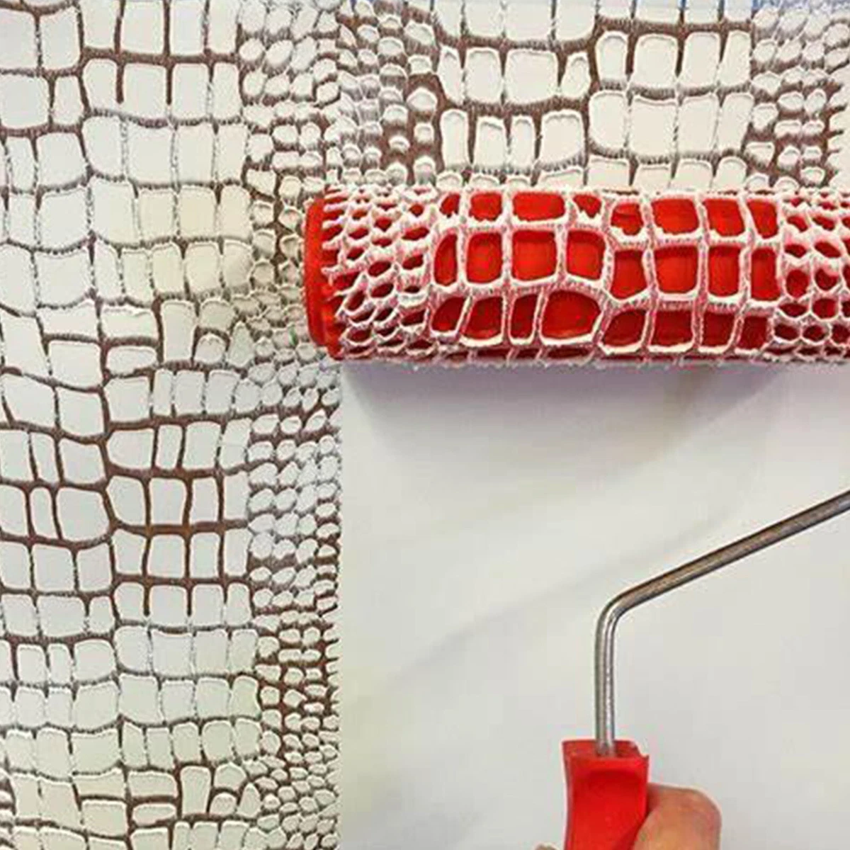 For Wall Rubber Decorative Paint Roller Pattern Embossed Texture