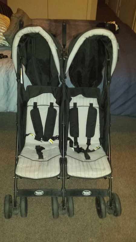 mothers choice double pram