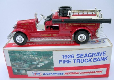 1926 seagrave fire truck bank