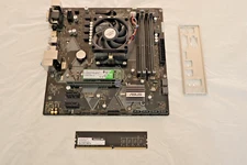 ASUS B450M-A AMD Athlon 3000G w/Radeon Vega Graphics ATX Gaming Motherboard