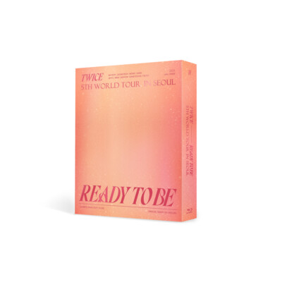 TWICE 5TH WORLD TOUR READY TO BE IN SEOUL Blu-ray 3Discs+Photobook