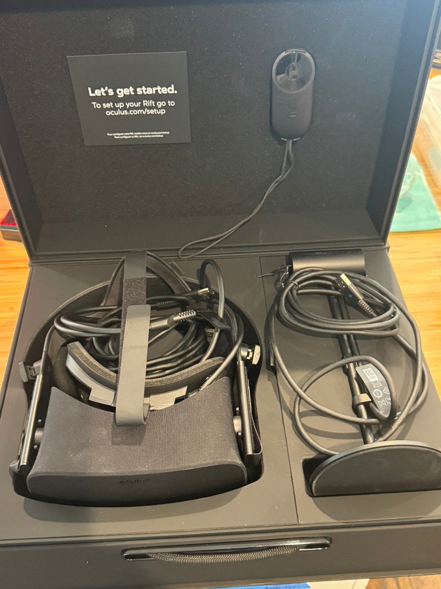 Oculus Rift VR Virtual Reality Headset System - HM-A w/ NIB