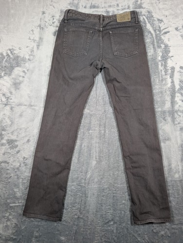 Bonobos Jeans Mens 31x32 Gray Straight Fit Travel Jeans Rusty Discoloration - Picture 8 of 9