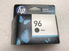 NEW GENUINE HP 96 BLACK INK CARTRIDGE DESKJET  OFFICEJET PHOTOSMART EXP 2015