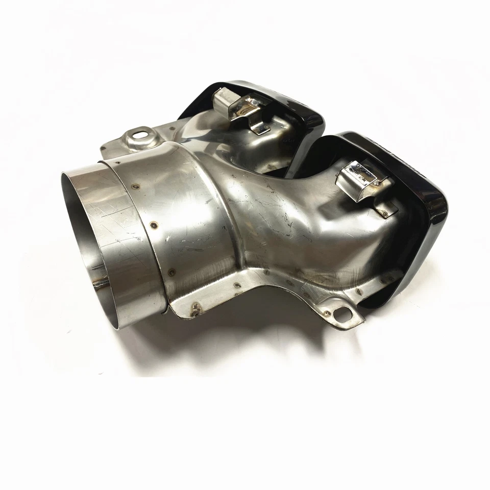 Tubo de escape negro para Mercedes-Benz ML W166 GL63 AMG X166 D Foto 4 de 4
