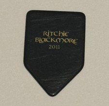 Ritchie Blackmore Guitar Pick 2011 Tour Deep Purple Rainbow Blackmore's Night