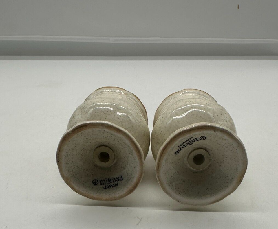 MIKASA Eb 802 SUNNY SIDE Salt and pepper Set VINTAGE Yellow flowers eBay