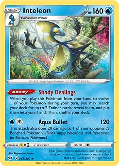 Inteleon 058/202 Deck Exclusives - 1 of 1