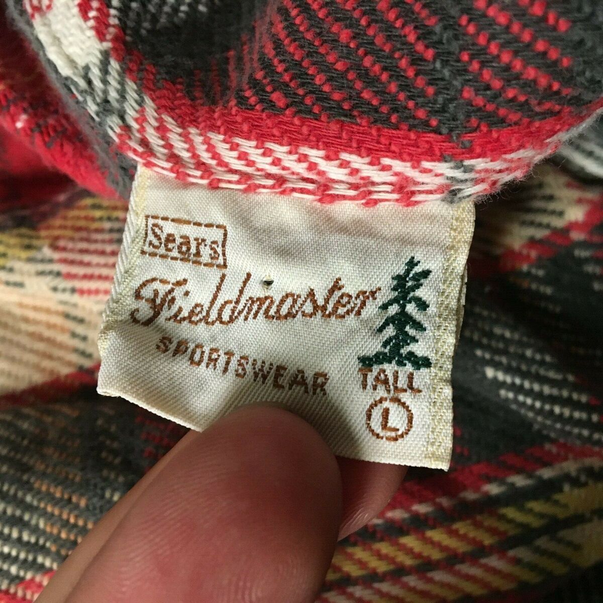 Vintage 50s 60s Sears Fieldmaster Sportswear Distressed Worn Vintage 50s 60s Sears Fieldmaster Sportswear Distressed Worn