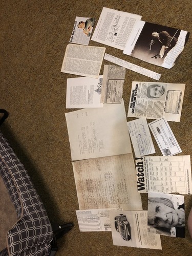 Lot 9-1 -U Get Exactly What Is Pictured Junk Journal Vintage Stuff Black/White - Picture 7 of 8