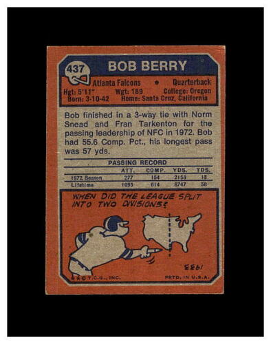 1973 TOPPS FOOTBALL YOU PICK FINISH OR UPGRADE YOUR SET HIGHER GRADE SET BREAK - Picture 259 of 457