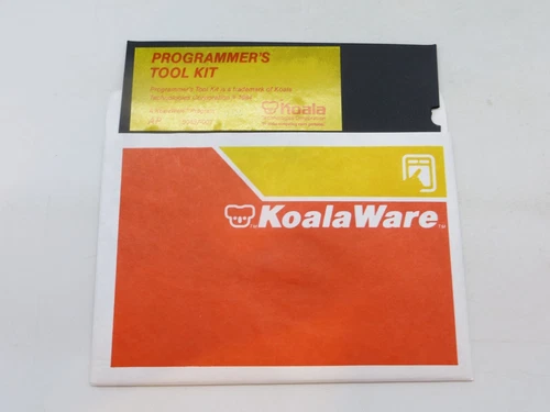 5.25" Floppy Disk PROGRAMMER'S TOOL KIT KoalaWare Computer Software Disc /3383