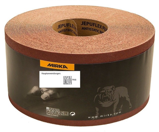 Mirka Jepuflex Antistatic Swing Sandpaper 4 17/32in x 164 0/12ft Grain