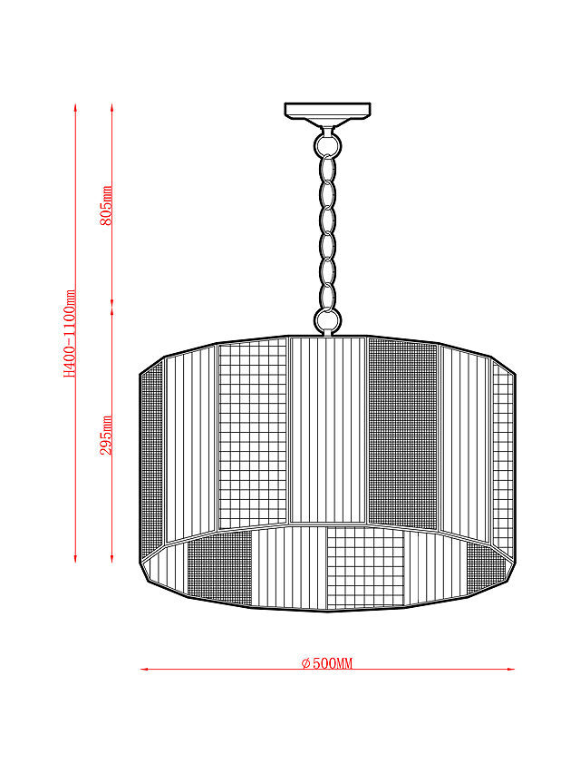 JOHN LEWIS RHEA PENDANT CEILING LIGHT eBay