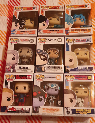 funko pop collection ''single selection only''