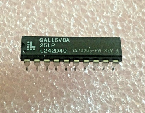 5 piezas CELOSÍA GAL16V8A-25LP REPROGRAMABLE CPLD IC, PAQUETE DIP-20 - Imagen 9 de 11