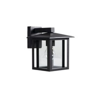 Wandleuchte Selto El Black E27 IP44 Wandlampe Aussenleuchte AußEnwandleuchte