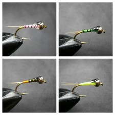 16 SPANISH NYMPHS FOR FLY FISHING (4 MODELS)-PER-39