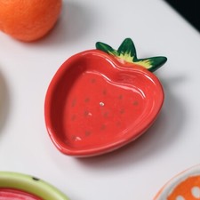 Incense Stick Holder / Small Candle Plate Lemon Strawberry Watermelon Orange
