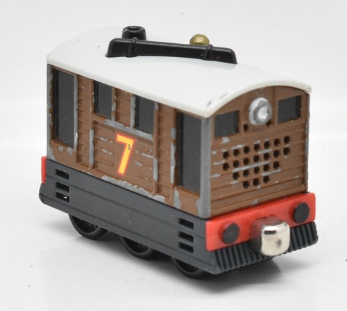 Thomas & Friends Take N Play Toby Lights Sounds Train Mattel Fisher-Price 2009 - Picture 2 of 3