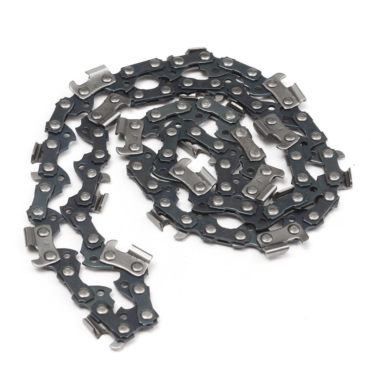 12-Set Chainsaw Chain Link Repair Kit – 3/8″LP Pitch .050 Gauge, Includes Preset Links & Tie Straps For Standard Saws
