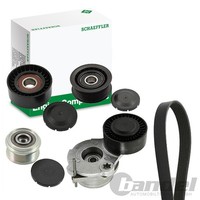 Schaeffler INA KEILRIPPENRIEMEN-SATZ Passend FüR Audi A4 A5 A6 A7 Q5 Porsche