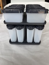 Tupperware Spice Rack Carousel #2164 & 16 Sha...