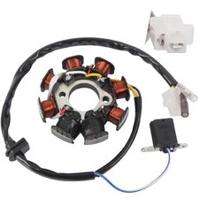 Magneto Ignition Stator 4 Wires AC 8 Poles GY6 49cc 50cc 80cc ATV