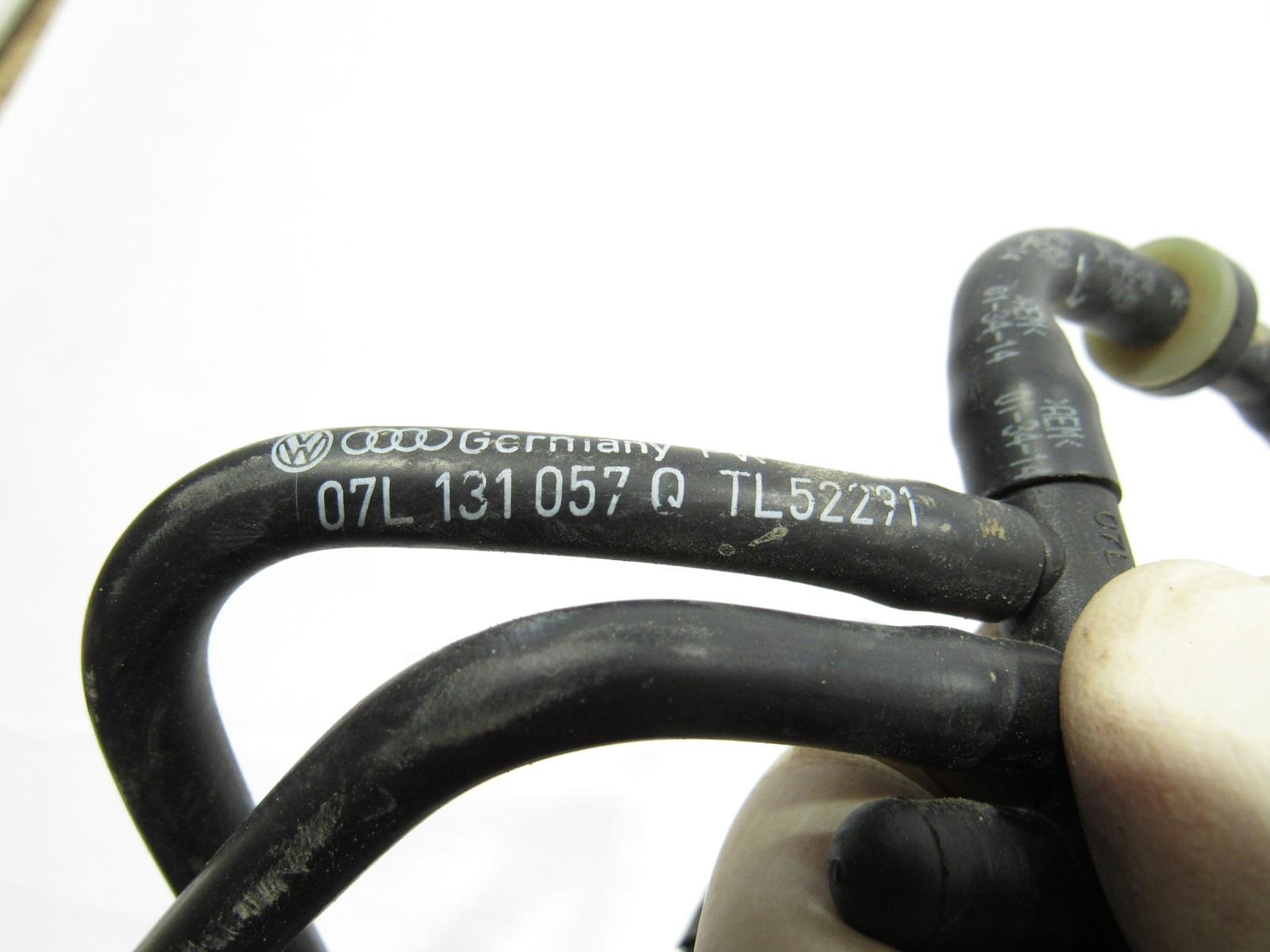 14-17 Audi R8 V10 2015 Vacuum Valve W/ Pipe Line Hose Tube Set ;:O