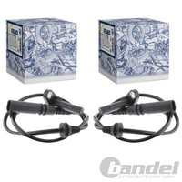 2X Vemo ABS-SENSOR Raddrehzal Vorne Passend FüR BMW X5 X6
