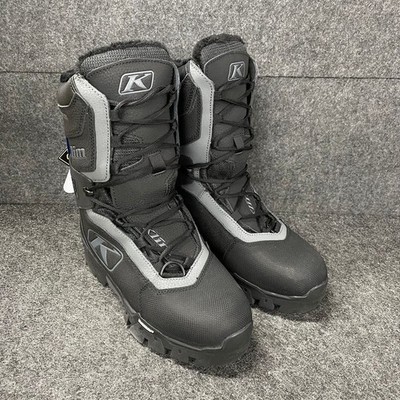 KLIM Aurora GTX Snowmobile Boots Women's Size 7 Black