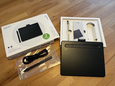 Wacom Intuos S Bluetooth Grafiktablett - Schwarz Small top & ovp